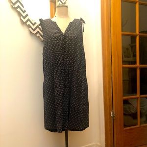 Sleeveless Sumer Dress, Size XL, Navy